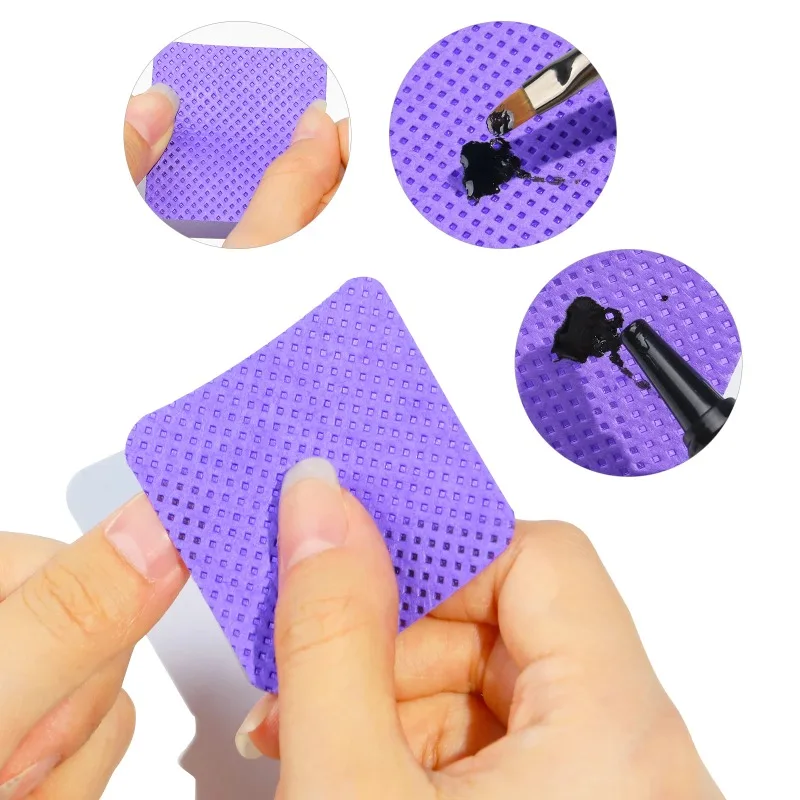 100pcs/Pack Lint-free Nail Pol - Hair Care Gel incelemesi ve fiyatı