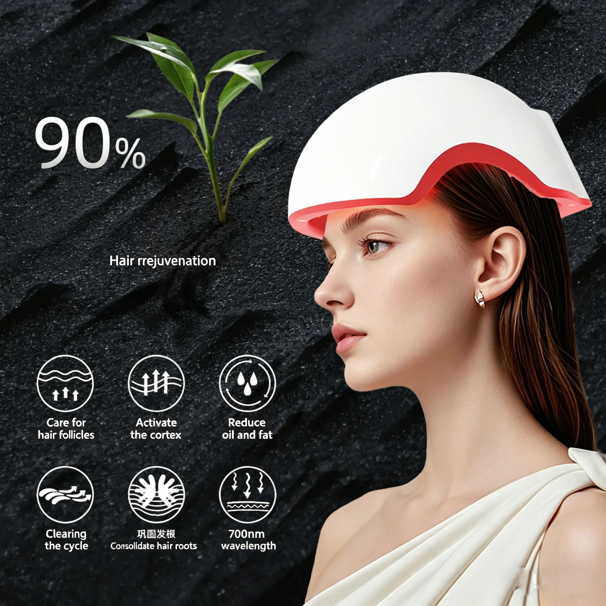 Red Light Therapy Device Hat N - Hair Care Routine incelemesi ve fiyatı